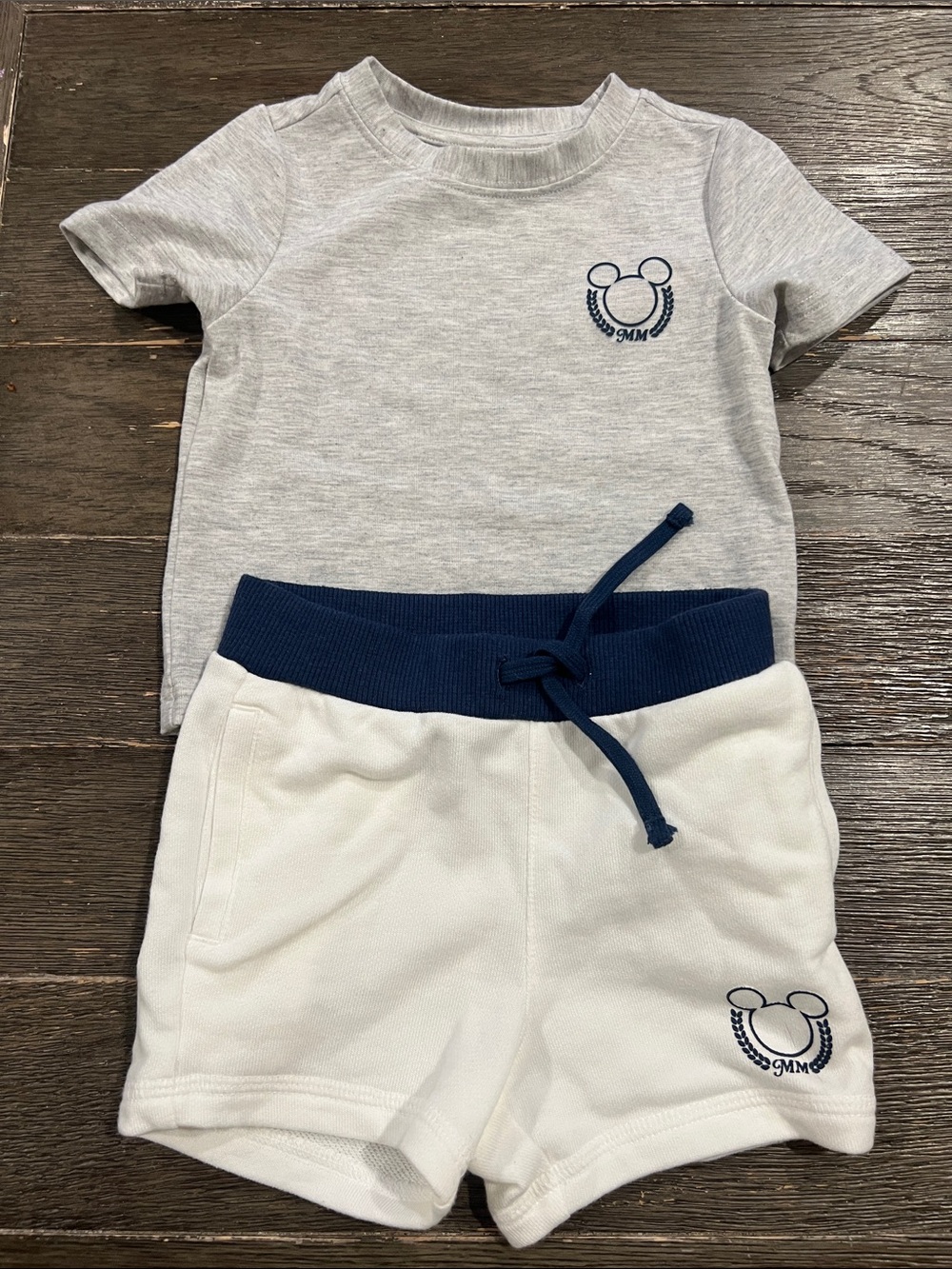 Disney x Janie and Jack Mickey Mouse set 6-12 mo